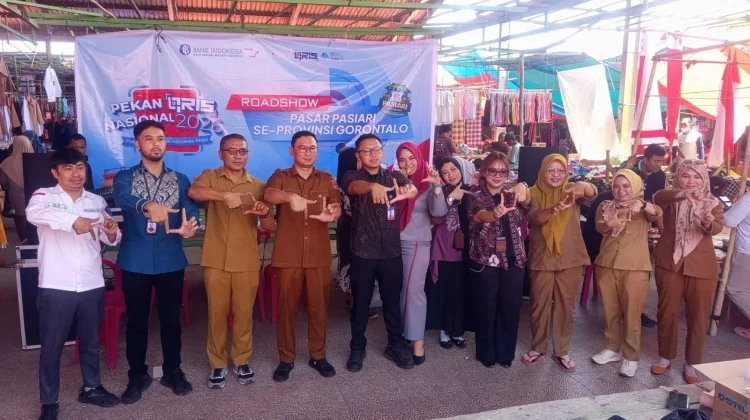 Pemkab Gorontalo Perluas Penerapan Transaksi QRIS di Pasar Tradisional