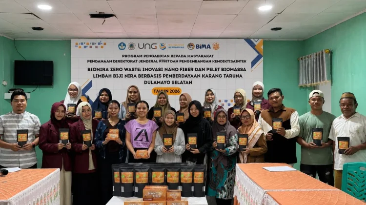 BioNira Zero Waste Olah Limbah Aren Jadi Nano Fiber dan Pelet Biomassa