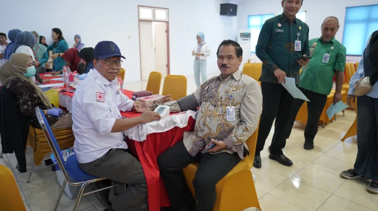 Kemenkum Gorontalo Gelar Bakti Sosial dan Donor Darah di Hari Pengayoman ke-81