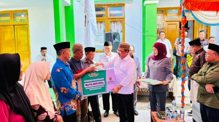 Baznas Boalemo Salurkan Zakat Rp412,5 Juta untuk Lima Program