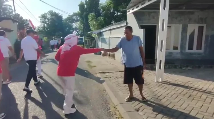 Semarak HUT Proklamasi DKPTPH Gorontalo Gelar Jalan Sehat dan Bagi Paket Panga