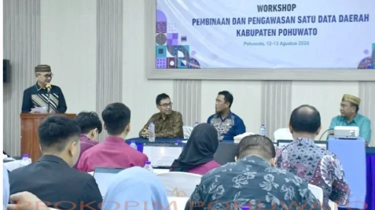 Pohuwato Perkuat Satu Data, Pemkab Teken PKS Pemerintahan Digital