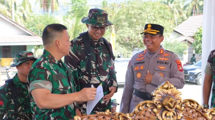 TNI Manunggal Membangun Desa di Pohuwato Tuntaskan Pembangunan Jalan