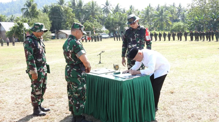 TMMD Ke-129 Kodim Pohuwato Resmi Ditutup, Hasil Pembangunan Diminta Dijaga Bersama