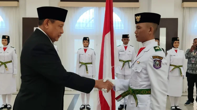 Gubernur Gorontalo Kukuhkan 25 Anggota Paskibraka Tahun 2026