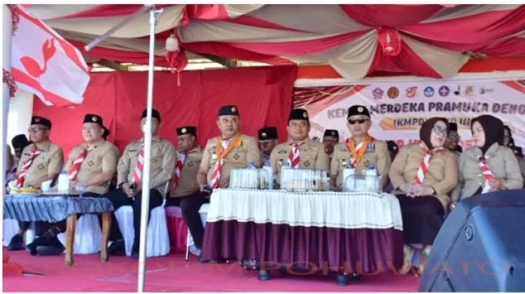 Apel Hari Pramuka ke-65 Pohuwato Perkuat Pembinaan Generasi Muda