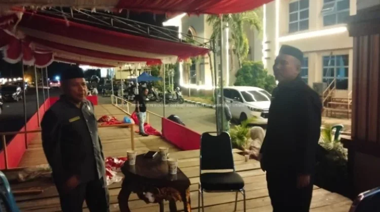 Pemkab Gorontalo Utara Pastikan Panggung Pencanangan HUT RI Siap