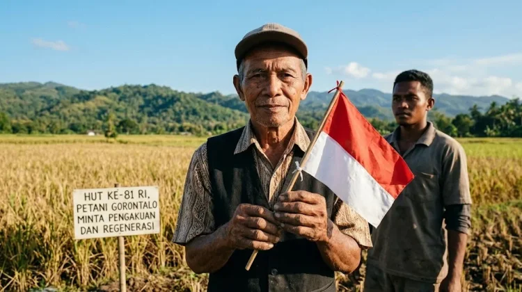 HUT ke-81 RI, Petani Gorontalo Minta Pengakuan dan Regenerasi