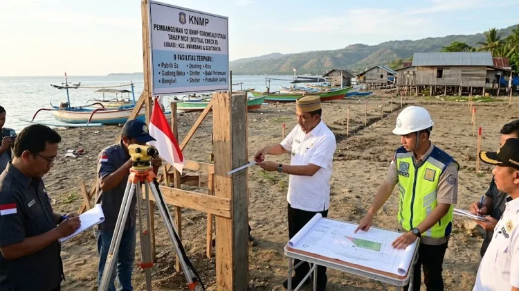 Pembangunan 12 KNMP Gorontalo Utara Masuk Tahap MC0