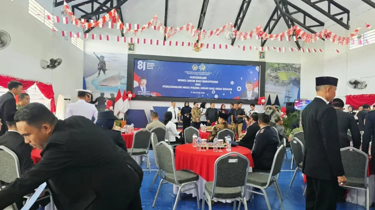 Sebanyak 666 Warga Binaan Lapas Gorontalo Menerima Remisi
