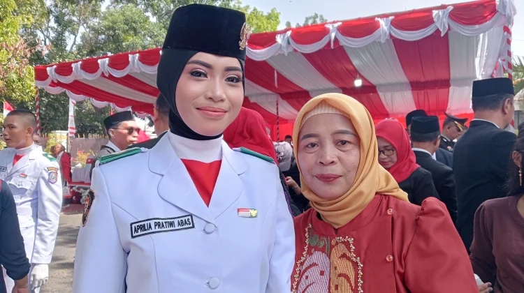 Aprilia Pratiwi Abas Bangga Jadi Paskibraka Provinsi Gorontalo