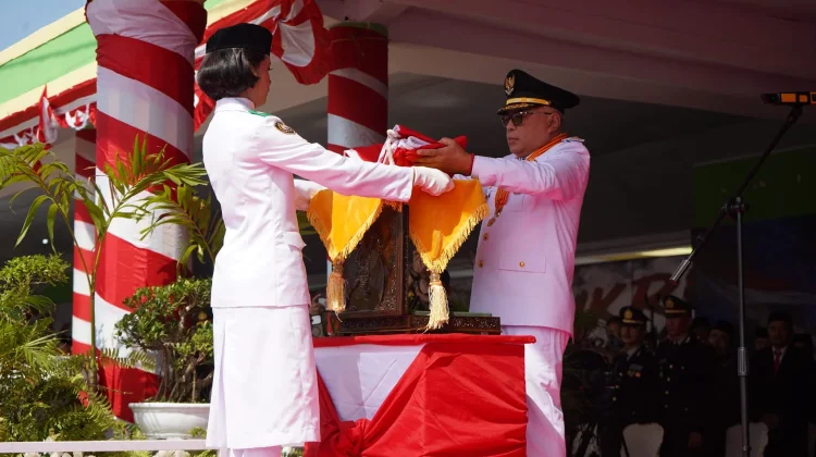 Upacara Detik-Detik Proklamasi di Kabupaten Gorontalo Berlangsung Lancar