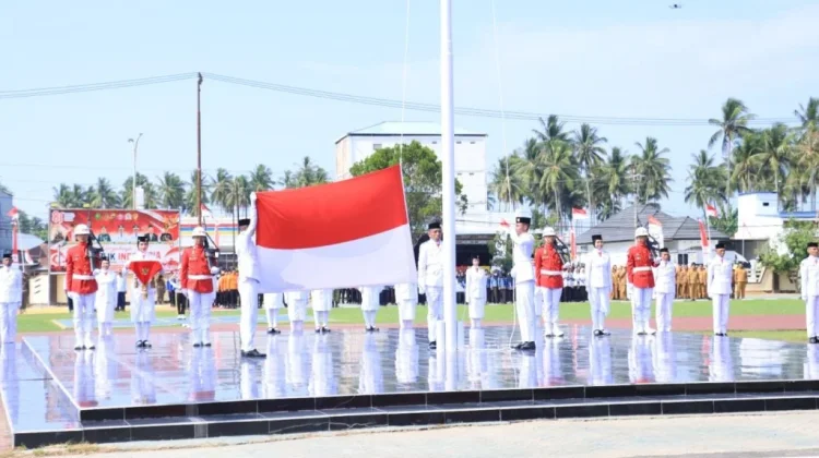 Mako Polres Pohuwato Jadi Lokasi Upacara HUT ke-81 Kemerdekaan RI