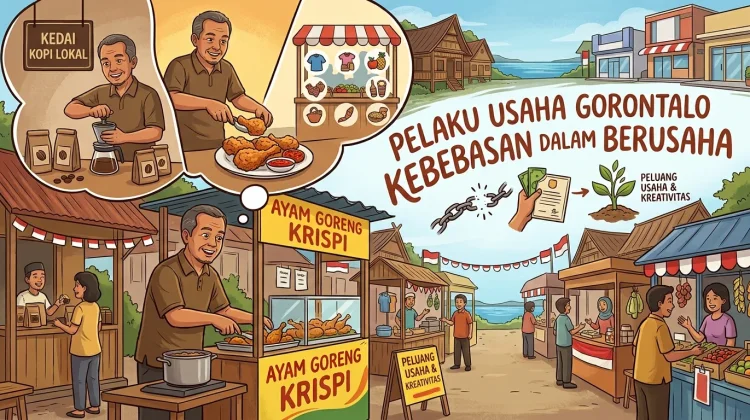 Pelaku Usaha Gorontalo Rasakan Kebebasan dalam Berusaha
