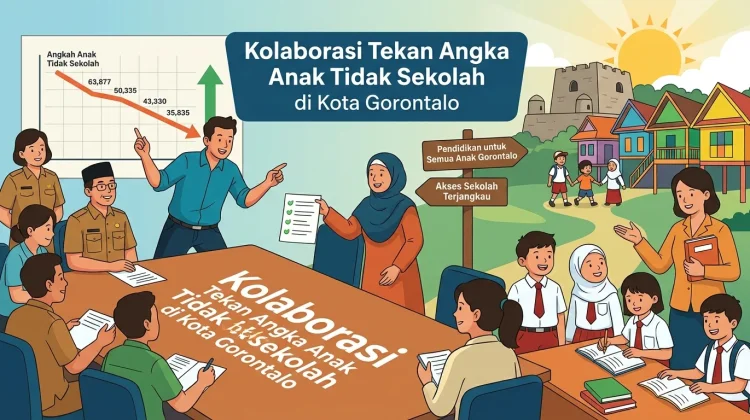 Kolaborasi Tekan Angka Anak Tidak Sekolah di Kota Gorontalo