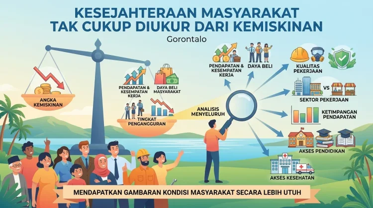 Kesejahteraan Masyarakat Tak Cukup Diukur dari Kemiskinan