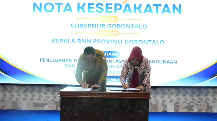 Pemprov dan BNNP Gorontalo Perkuat Sinergi Cegah Narkoba