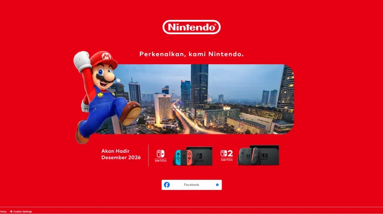 Nintendo Resmi Hadir di Indonesia Mulai Desember 2026