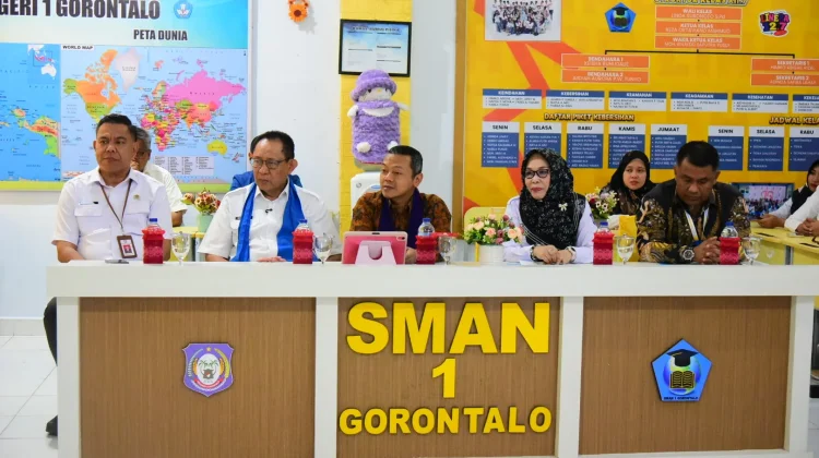 Wamen Dikdasmen Tinjau Pelaksanaan PJJ di Gorontalo