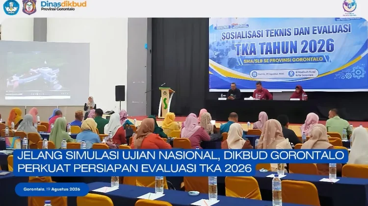 Jelang Simulasi Unas, Dikbud Gorontalo Perkuat Persiapan Evaluasi TKA 2026