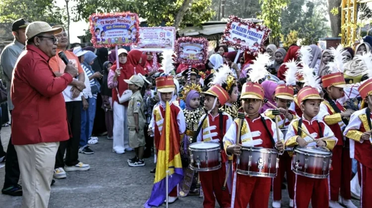 Ratusan Anak Semarakkan Karnaval TK/PAUD di Kabupaten Gorontalo