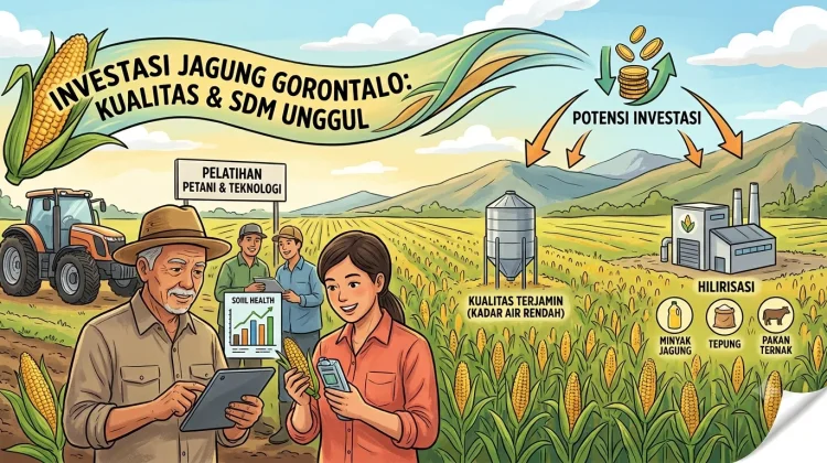 Potensi Investasi Jagung Gorontalo Perlu Didukung Kualitas dan Kesiapan Petani