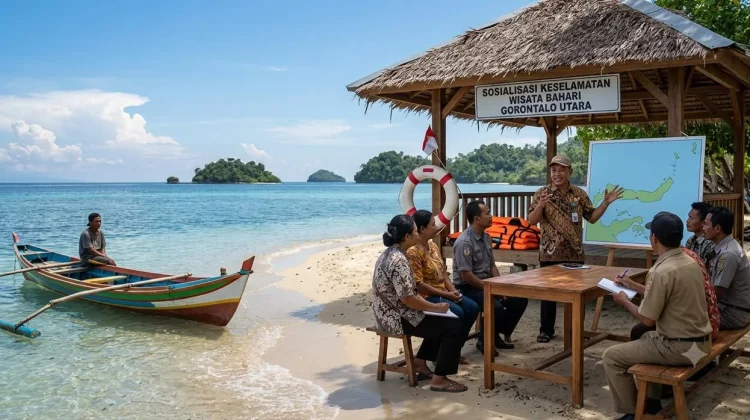 Pemkab Gorontalo Utara Perkuat Antisipasi Keselamatan Wisatawan Bahari