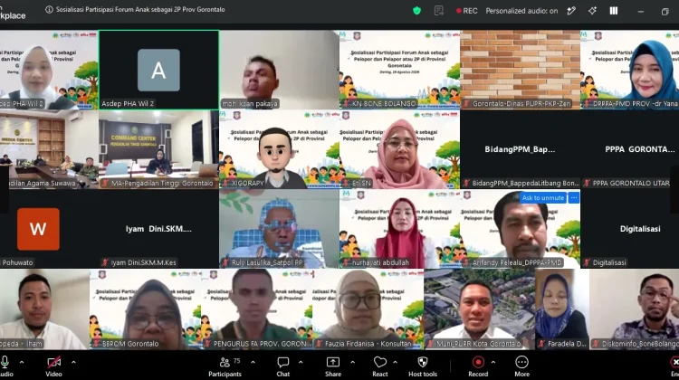 Kadis PPPA-PMD Gorontalo: Penting Mendengar Suara Anak dalam Pembangunan