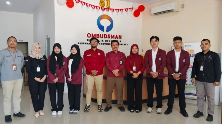 Ombudsman Gorontalo Sambut Mahasiswa Teknologi Informasi untuk Magang