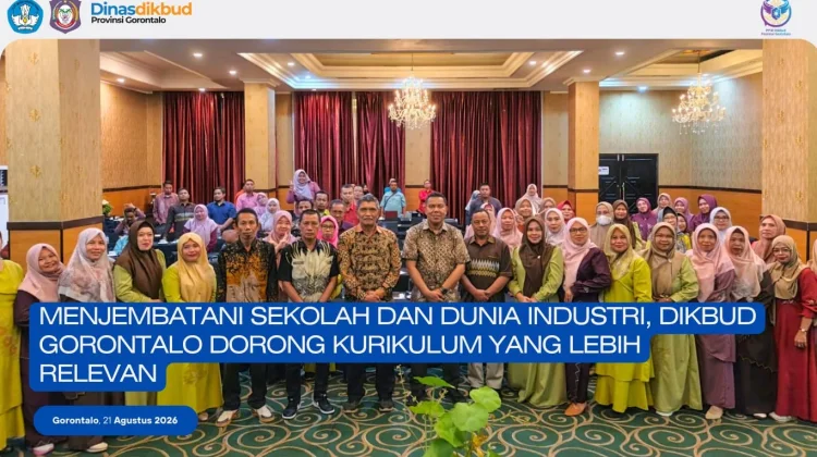Jembatan Sekolah dan Dunia Industri, Dikbud Gorontalo Dorong Kurikulum Relevan