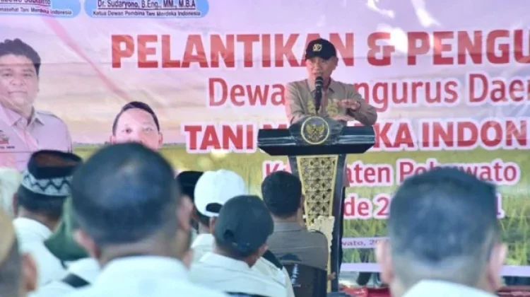 DPD Tani Merdeka Pohuwato Resmi Dikukuhkan