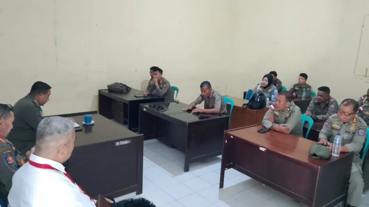 Kesejahteraan dan Tupoksi Satpol PP Jadi Pembahasan Rapat Internal