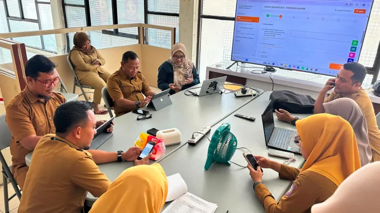Pegawai Diskominfotik Ikut Sukseskan Sensus Ekonomi 2026