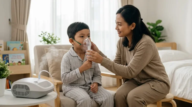 Nebulizer untuk anak: kapan diperlukan dan apa yang harus diperhatikan?