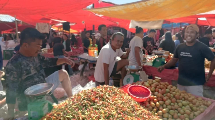 Update Pasar Rabu Andalas: Harga Rica Masih Rp100 Ribu/kg