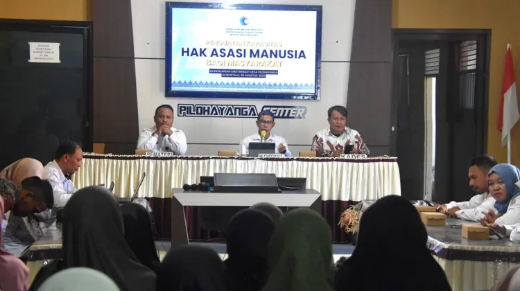 KemenHAM Dorong Pilohayanga Gorontalo jadi Desa Inklusif tanpa Diskriminasi