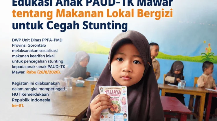 Pencegahan Stunting di Gorontalo Menjadi Tanggung Jawab Semua Sektor