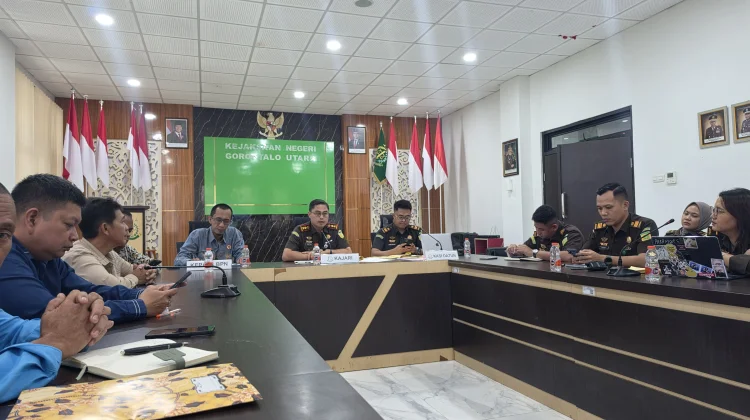 Kantor Pertanahan dan Kejari Gorontalo Utara Bahas Penataan Eks HGU