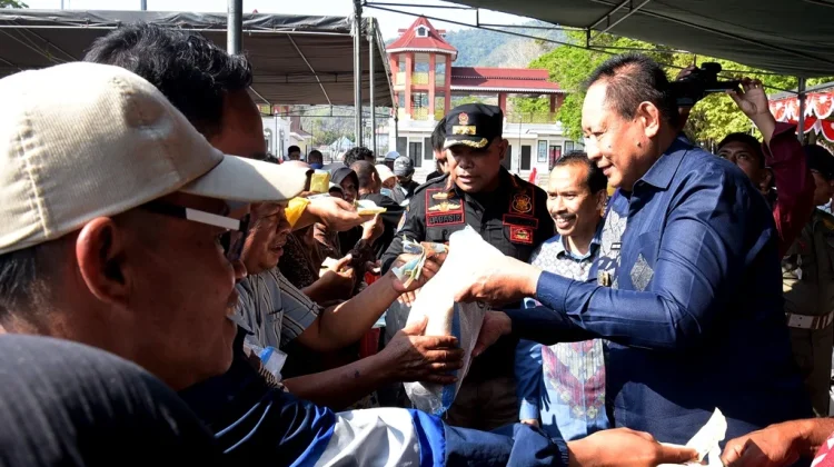 Pasar Murah Pemprov Gorontalo Bantu Warga Kota Terdampak Kekeringan