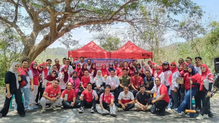 Gerakan Indonesia ASRI dan Beragam Lomba Warnai HUT RI di Biro Umum