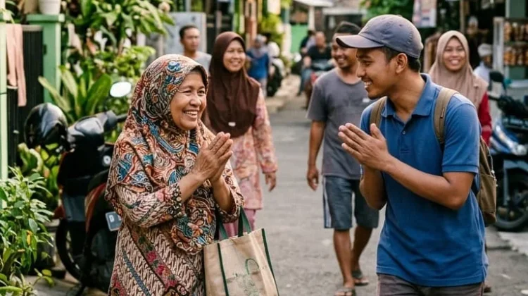 Adab sederhana yang mulai hilang: menyapa, tersenyum, dan menghargai orang lain