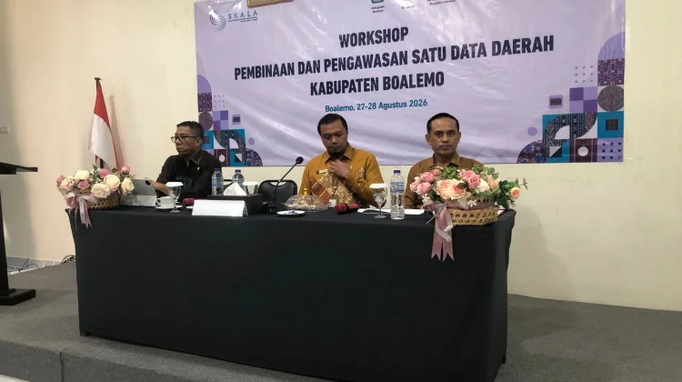 Diskominfotik Provinsi Gorontalo Perkuat Satu Data Daerah di Boalemo