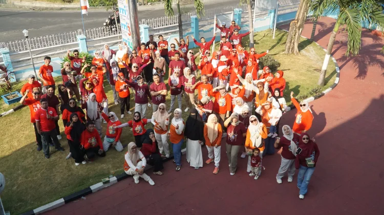Pencanangan Hari Radio, RRI Gorontalo Gelar Jalan Sehat dan berbagai Lomba