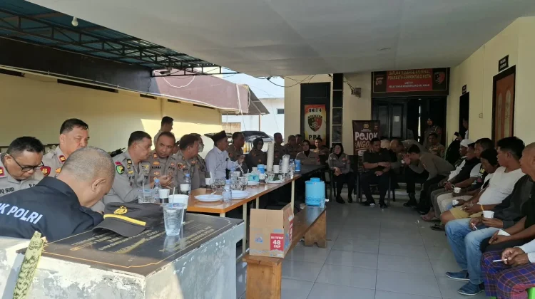 Jumat Curhat, Polresta Gorontalo Kota Serap Keluhan Pengemudi Bentor