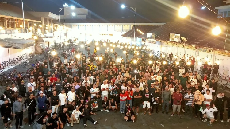 Hari Radio ke 81, Ratusan Pegiat Sepeda Ikuti Fun Bike
