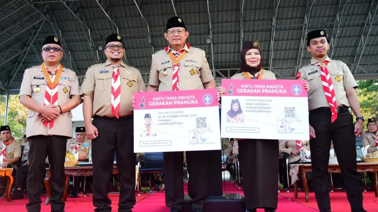 Wagub Idah Dorong Pramuka Gorontalo Dukung Swasembada Pangan