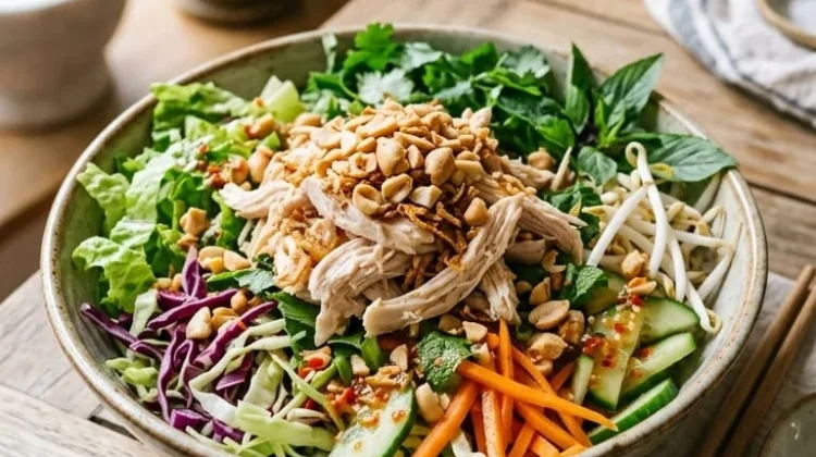 Bosan dengan lalapan biasa? coba salad vietnam yang praktis dan penuh sayuran