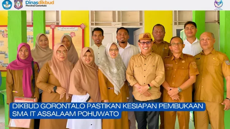 Dikbud Gorontalo Pastikan Kesiapan Pembukaan SMA IT Assalaam Pohuwato