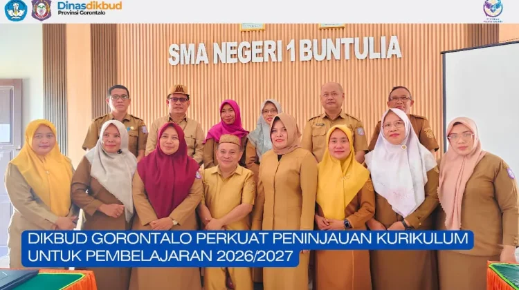 Dikbud Gorontalo Perkuat Peninjauan Kurikulum untuk Pembelajaran
