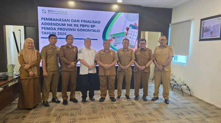 Pemprov Gorontalo dan BPJS Kesehatan Bahas Finalisasi Nota Kesepakatan